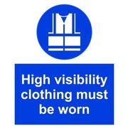 High Visibility Clothing Must Be Worn In This Area